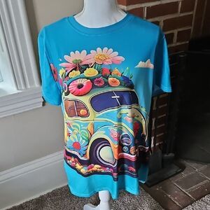 Graphic Beetle Car T-Shirt